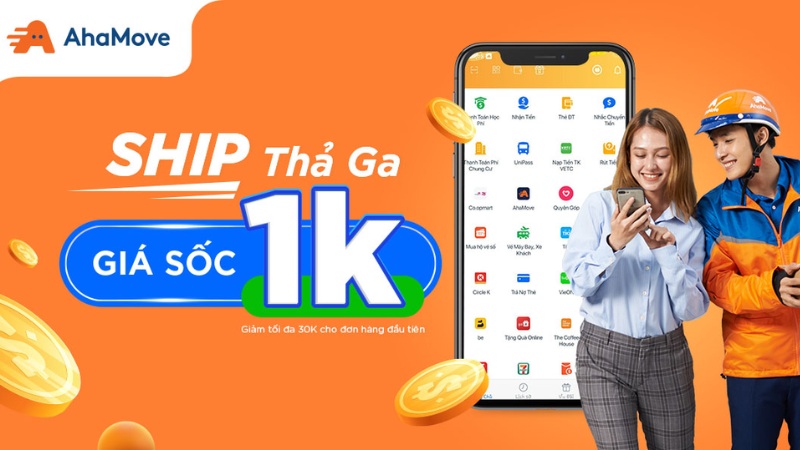 Top Ứng Dụng App Đặt Món Ahamove